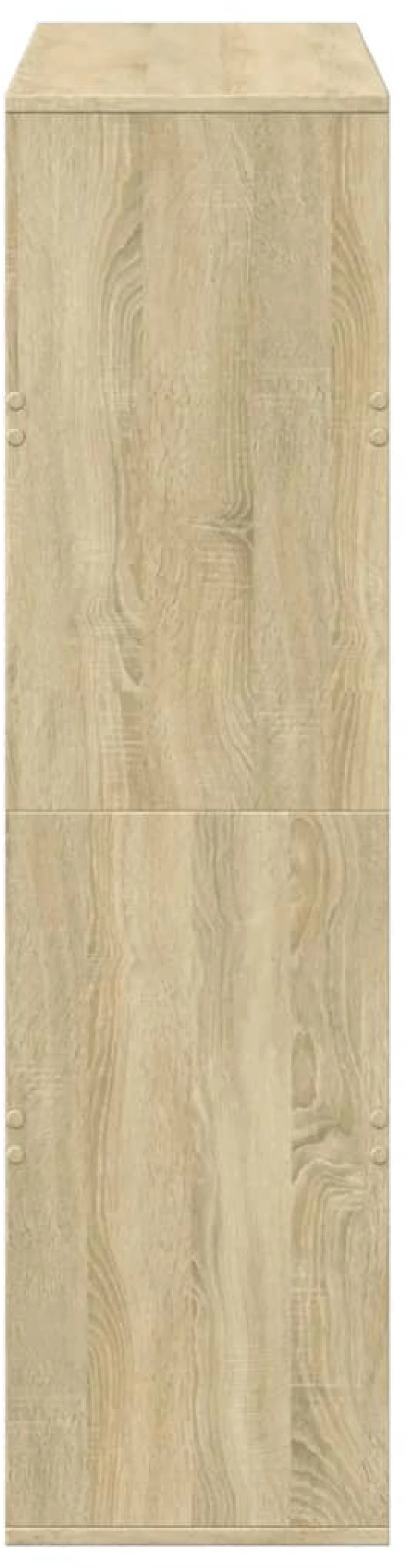vidaXL Βιβλιοθήκη Sonoma Δρυς 100x33x125,5 εκ. από Επεξεργασμένο Ξύλο