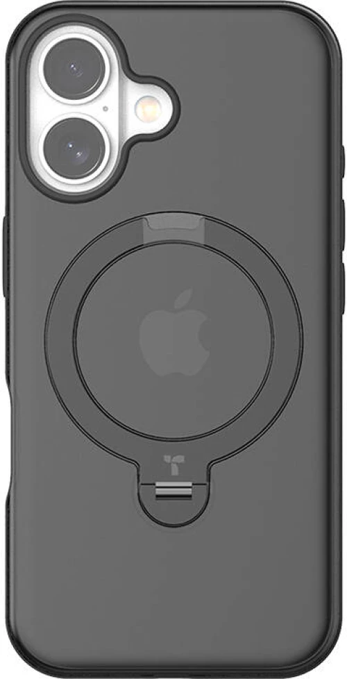 Case Torras Ostand Spin dla iPhone 16 Plus (Czarne)
