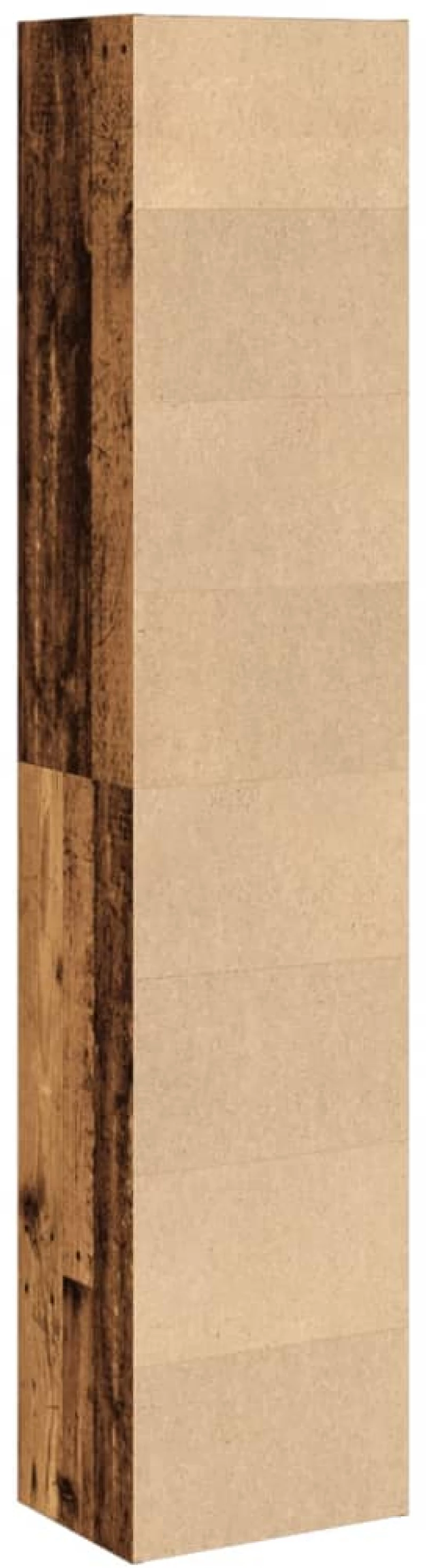 vidaXL Βιβλιοθήκη Όψη Παλαιού Ξύλου 40x30x189 εκ. Επεξεργασμένο Ξύλο