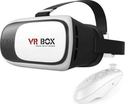3D γυαλιά εικονικής πραγματικότητας  για έξυπνα κινητά 4.7"-6" με ασύρματο Bluetooth χειριστήριο VRBOX OEM