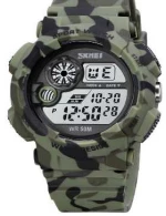 Ψηφιακό ρολόι χειρός – Skmei - 1718 - Army Green