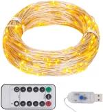 vidaXL Φωτάκια με 300 LED Θερμό Λευκό 30 μ.