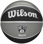 Mπάλα Μπάσκετ Wilson Nba Team Tribute Brooklyn Nets Μαύρο Φυσικό καουτσούκ Ένα μέγεθος 7