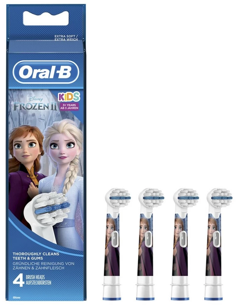 Ανταλλακτικό κεφαλής Oral-B EB 10-4FFS  4UD Μωβ Πολύχρωμο