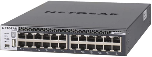 Διακόπτης Netgear XSM4324CS-100NES Μαύρο