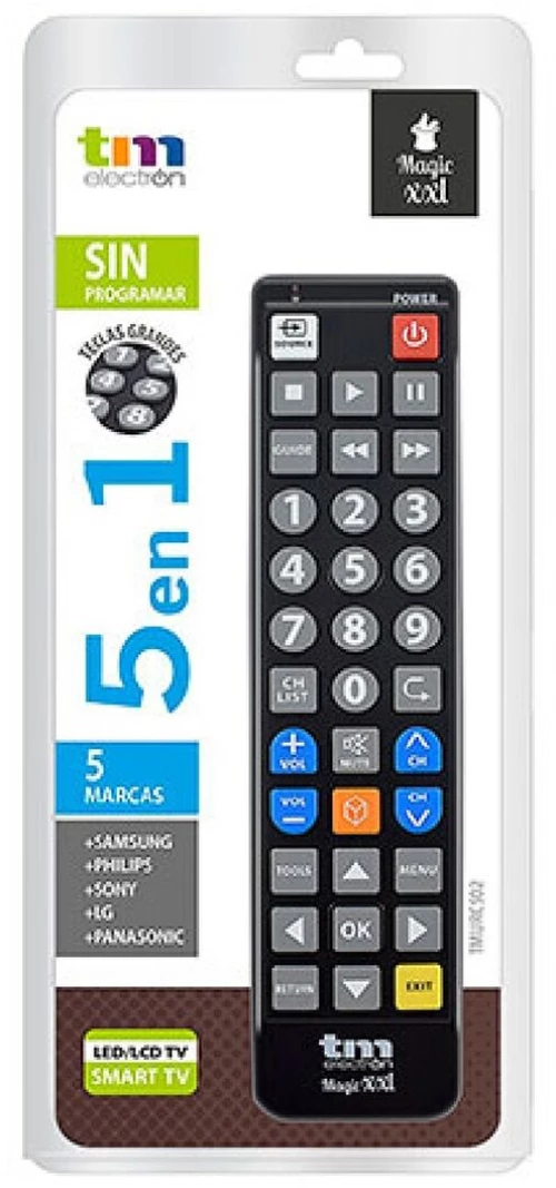 Τηλεχειριστήριο TM Electron SAMSUNG, LG, PHILIPS, SONY, PANASONIC Μαύρο