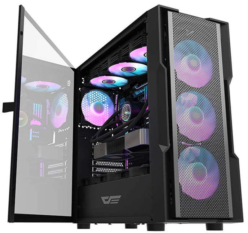 Computer case Darkflash DK431 Mesh (black)