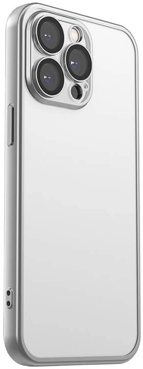 Protective phone case Joyroom JR-15Q2 for iPhone 15 Pro (matte gray)