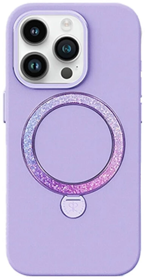 Joyroom PN-15L2 Case Dancing Circle for iPhone 15 Pro (purple)