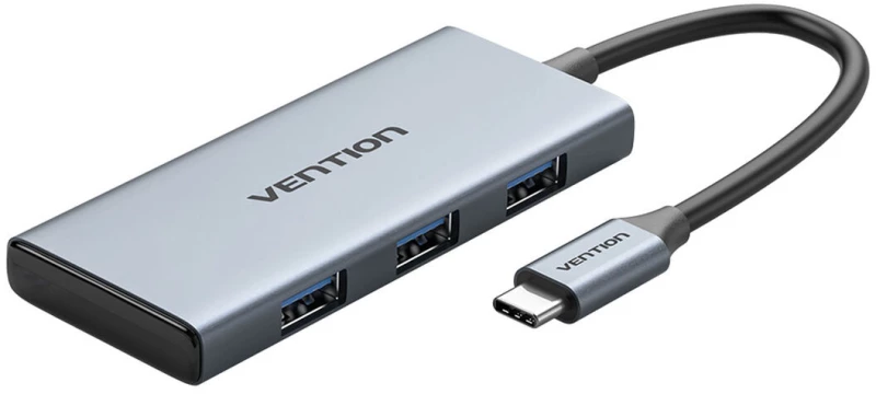 USB Hub Vention TOOHB Γκρι