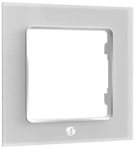 Shelly switch frame single (white)