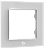 Shelly switch frame single (white)