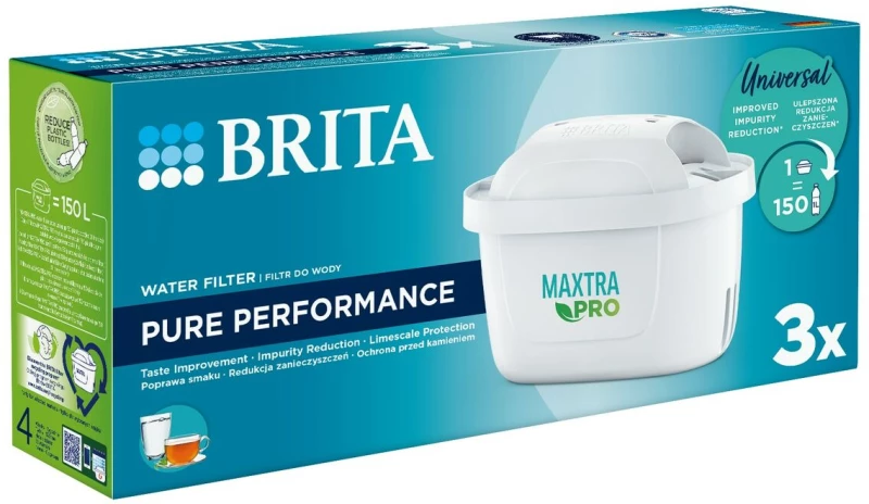 Φίλτρο για Κανάτα Φίλτρου Brita MX+ Pro Pure Performance 3 Τεμάχια (3 Μονάδες)