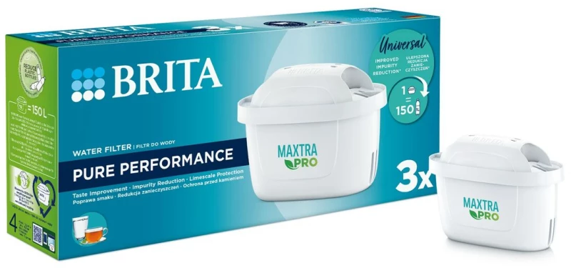 Φίλτρο για Κανάτα Φίλτρου Brita MX+ Pro Pure Performance 3 Τεμάχια (3 Μονάδες)