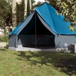 vidaXL Σκηνή Οικογενειακή Tipi 10 Ατόμων Αδιάβροχη Μπλε
