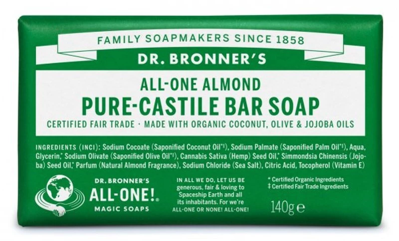 Σαπούνι Dr Bronner's 140 g Αμύγδαλα