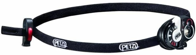 Προβολέας με LED για το Κεφάλι Petzl E02 Μαύρο Μαύρο/Λευκό (1 μονάδα)