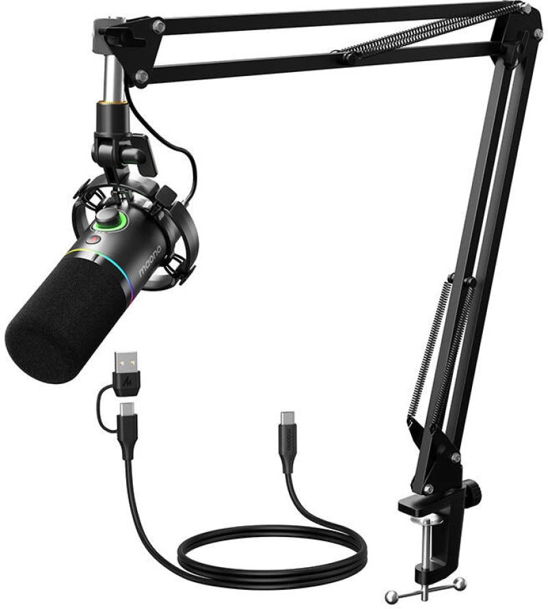 Dynamic Microphone Maono PD200XS (black)