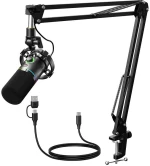 Dynamic Microphone Maono PD200XS (black)