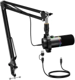 Dynamic Microphone Maono PD200XS (black)
