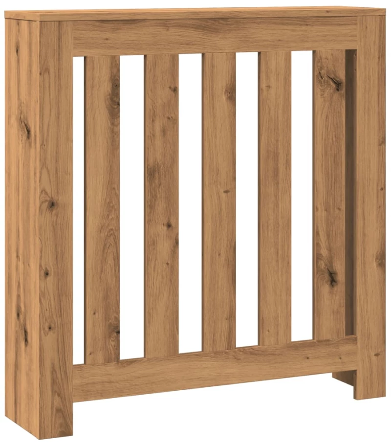 vidaXL Κάλυμμα Καλοριφέρ Αρτισιανή Δρυς 78x20x82 εκ Επεξεργασμένο Ξύλο
