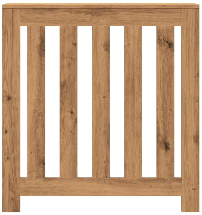 vidaXL Κάλυμμα Καλοριφέρ Αρτισιανή Δρυς 78x20x82 εκ Επεξεργασμένο Ξύλο