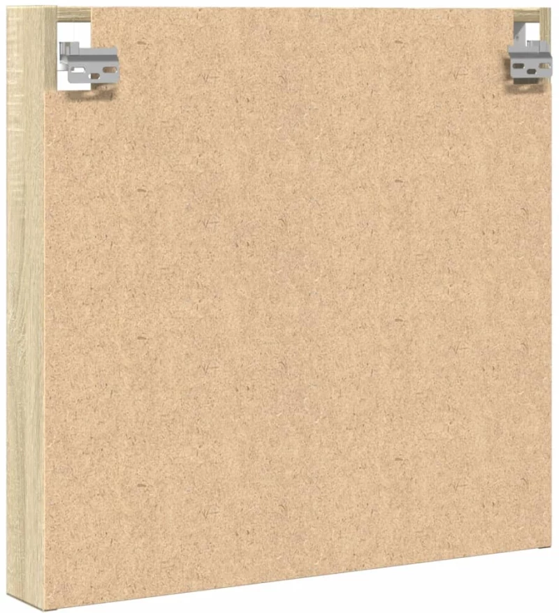 vidaXL Βιτρίνα Χρώμα Sonoma Δρυς 60x8,5x58 εκ. από Επεξεργασμένο Ξύλο