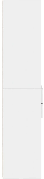 vidaXL Ντουλάπι Λευκό 50x42,5x185 εκ. από Επεξεργασμένο Ξύλο