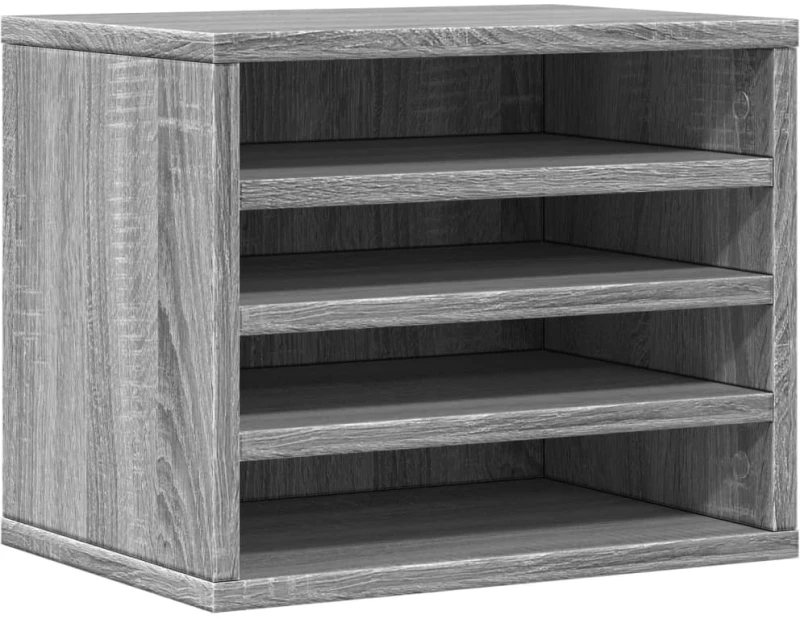 vidaXL Έπιπλο Οργάνωσης Γραφείου Γκρι Sonoma 36x26x29,5εκ Επεξ. Ξύλο