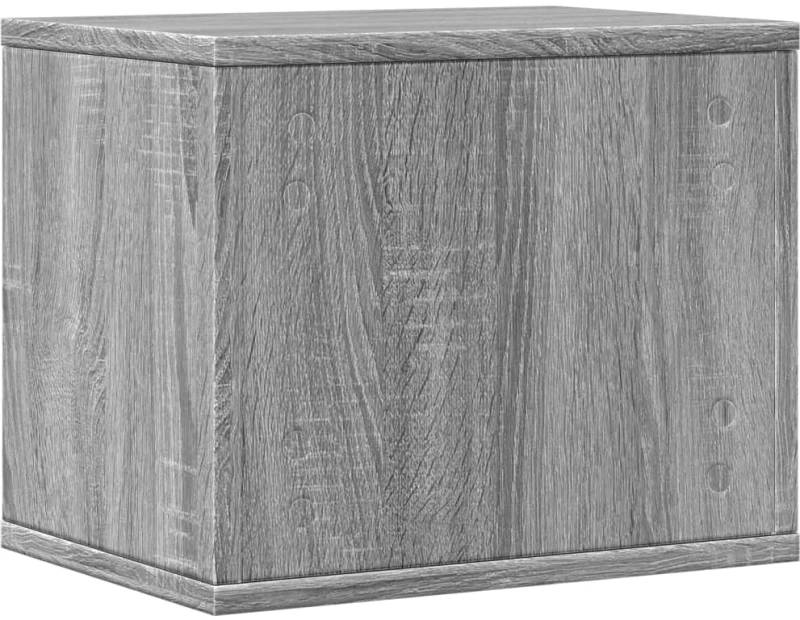 vidaXL Έπιπλο Οργάνωσης Γραφείου Γκρι Sonoma 36x26x29,5εκ Επεξ. Ξύλο