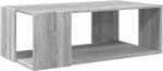 vidaXL Τραπεζάκι Σαλονιού Γκρι Sonoma 89,5x48x30 εκ.
