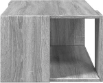 vidaXL Τραπεζάκι Σαλονιού Γκρι Sonoma 89,5x48x30 εκ.