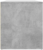 vidaXL Ντουλάπι Γωνιακό Γκρι Σκυροδέματος 160x40x45εκ. Επεξ. Ξύλο