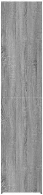 vidaXL Ντουλάπι Γκρι Sonoma 40x42,5x185 εκ. από Επεξεργασμένο Ξύλο