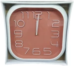 Ρολόι τοίχου - 734Β - 140115 - Pink