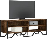 vidaXL Έπιπλο Τηλεόρασης Καπνιστή Δρυς 122x34x41εκ. Επεξεργασμένο Ξύλο