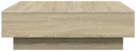 vidaXL Τραπεζάκι Σαλονιού Sonoma Δρυς 90x90x28 εκ. Επεξεργασμένο Ξύλο