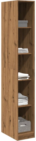 vidaXL Ντουλάπα Αρτισιανή Δρυς 30x50x200εκ από Επεξεργασμένο Ξύλο