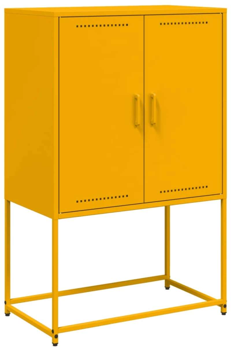 vidaXL Έπιπλο Τηλεόρασης Ανθρακί 68x39x60,5 εκ. από Χάλυβα