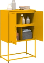 vidaXL Έπιπλο Τηλεόρασης Ανθρακί 68x39x60,5 εκ. από Χάλυβα