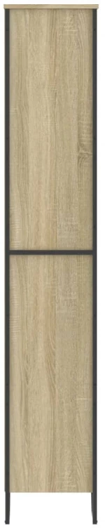 vidaXL Βιβλιοθήκη Χρώμα Sonoma Δρυς 80x31x169 εκ. Επεξεργασμένο Ξύλο