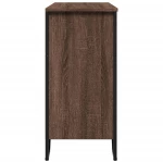 vidaXL Συρταριέρα Καφέ Δρυς 91x35,5x74,5 εκ. από Επεξεργασμένο Ξύλο