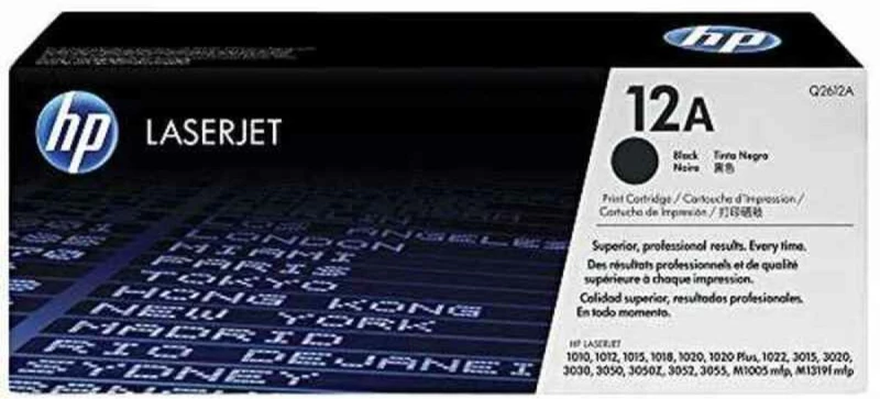 Γνήσιο Toner HP 12A Μαύρο