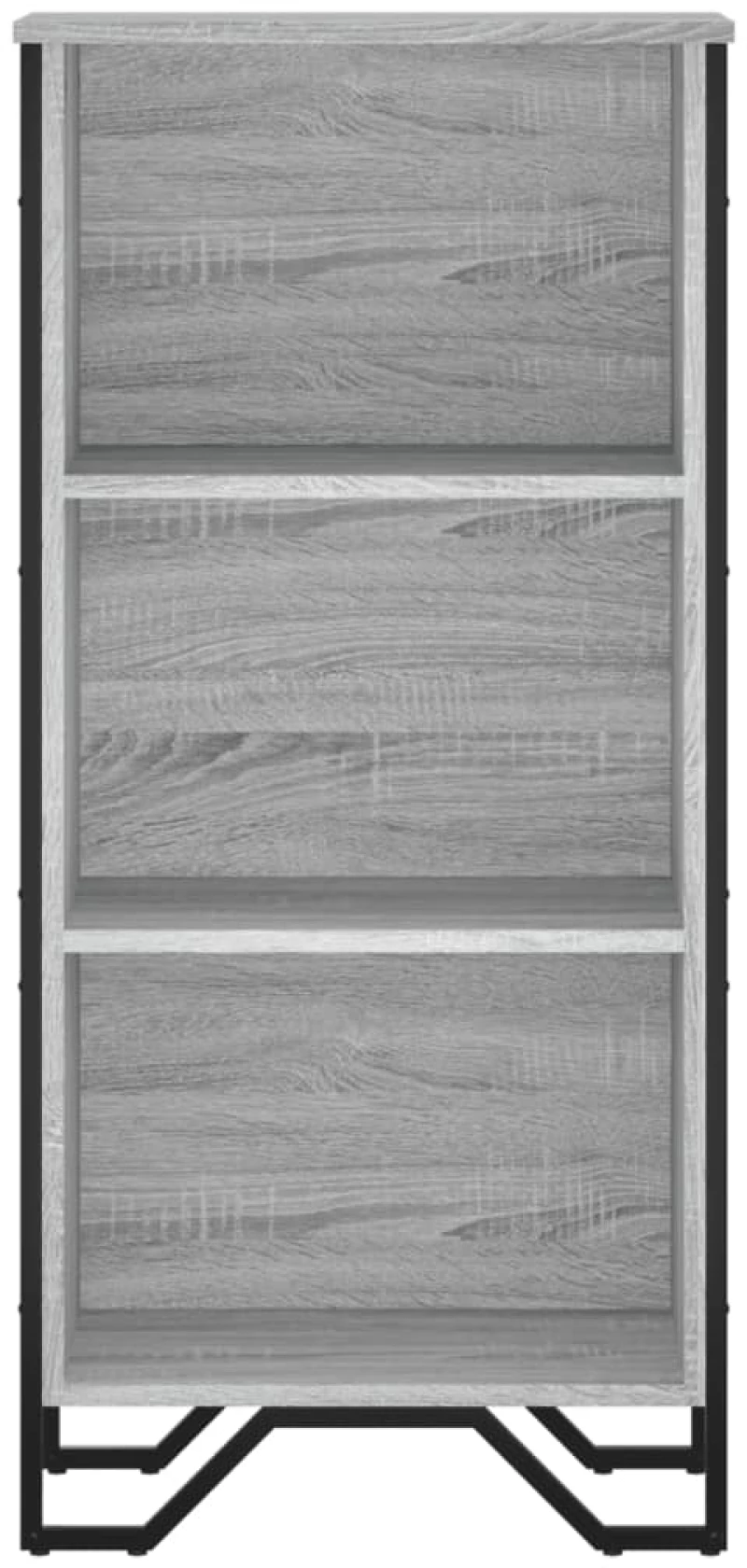 vidaXL Βιβλιοθήκη Γκρι Sonoma 50x31x106 εκ. από Επεξεργ. Ξύλο