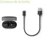 Ακουστικά Bluetooth Philips TAT2139BK/00 Μαύρο