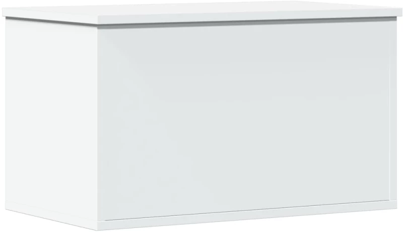 vidaXL Κουτί Αποθήκευσης Λευκό 60x35x35 εκ. από Επεξεργασμένο Ξύλο