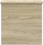 vidaXL Κουτί Αποθήκευσης Sonoma Δρυς 30x35x35 εκ. Επεξεργασμένο Ξύλο