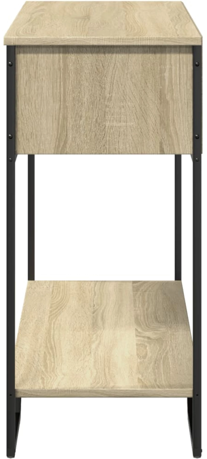 vidaXL Τραπέζι Κονσόλα Sonoma Δρυς 100x35x74,5 εκ. Επεξεργασμένο Ξύλο