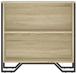 vidaXL Βιβλιοθήκη Sonoma Δρυς 80x31x74,5 εκ. από Επεξεργασμένο Ξύλο