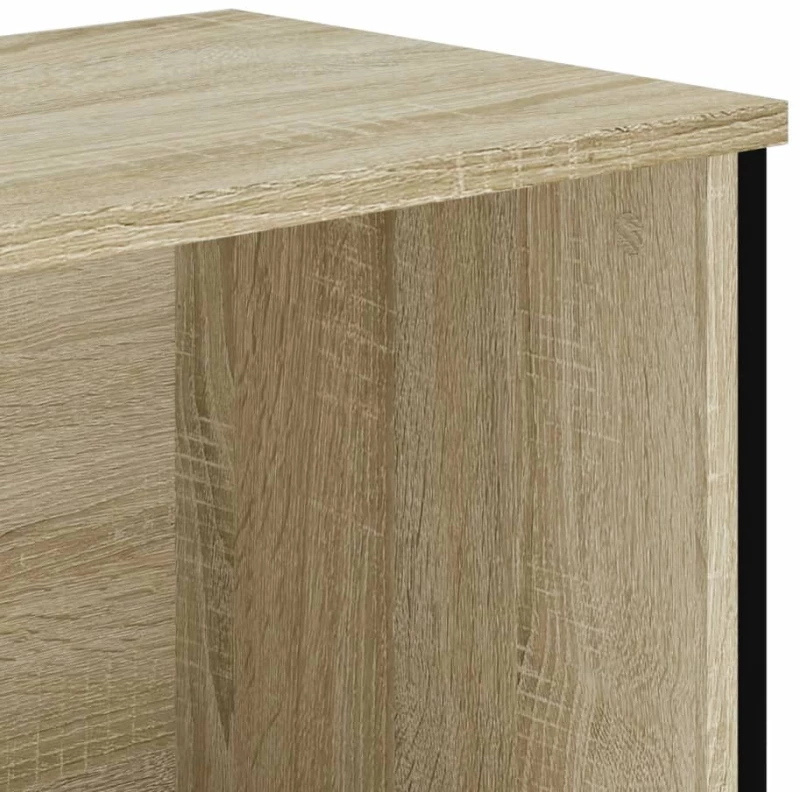 vidaXL Βιβλιοθήκη Sonoma Δρυς 80x31x74,5 εκ. από Επεξεργασμένο Ξύλο